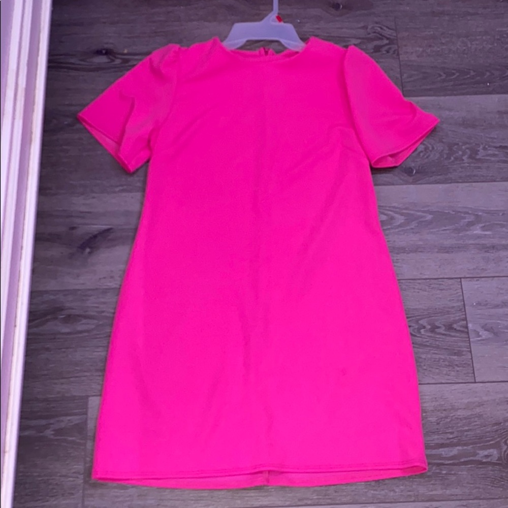 hot pink dress